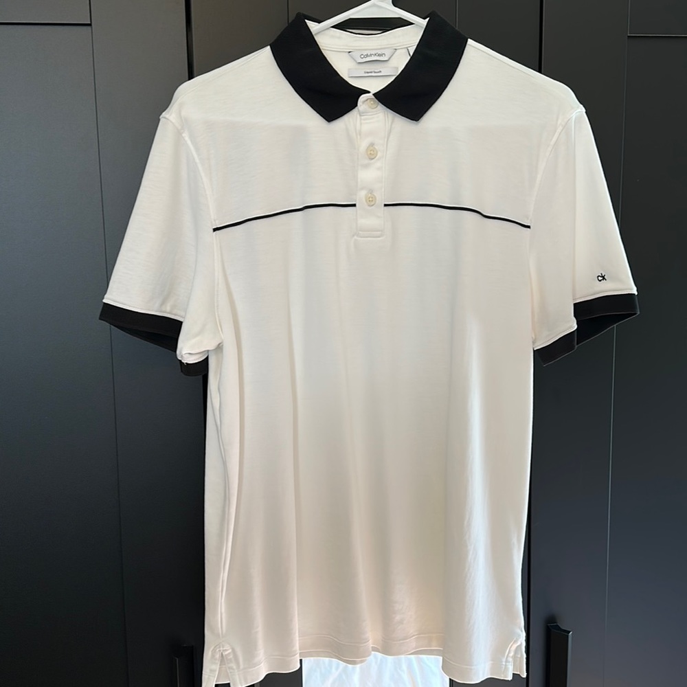 Calvin Klein liquid touch polo shirt